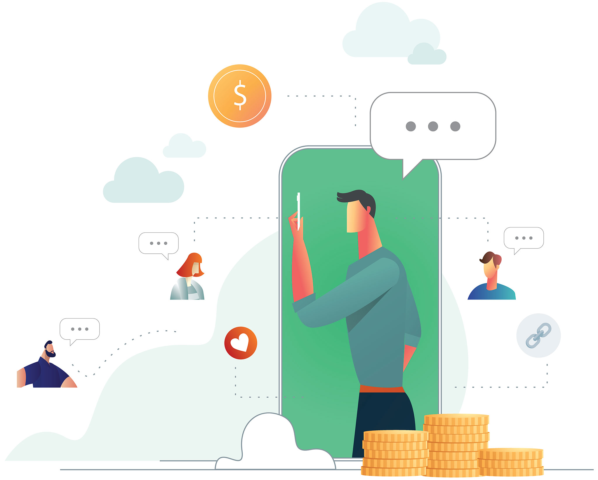 Creator monetizing their Telegram channel